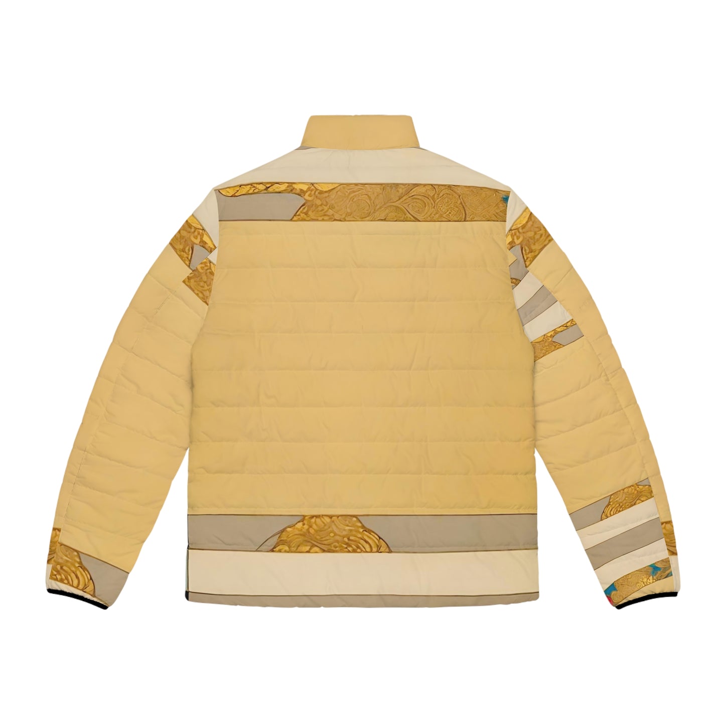 Yellow Puffer Jacket | Varsity Jacket | Yan Acq Apparel