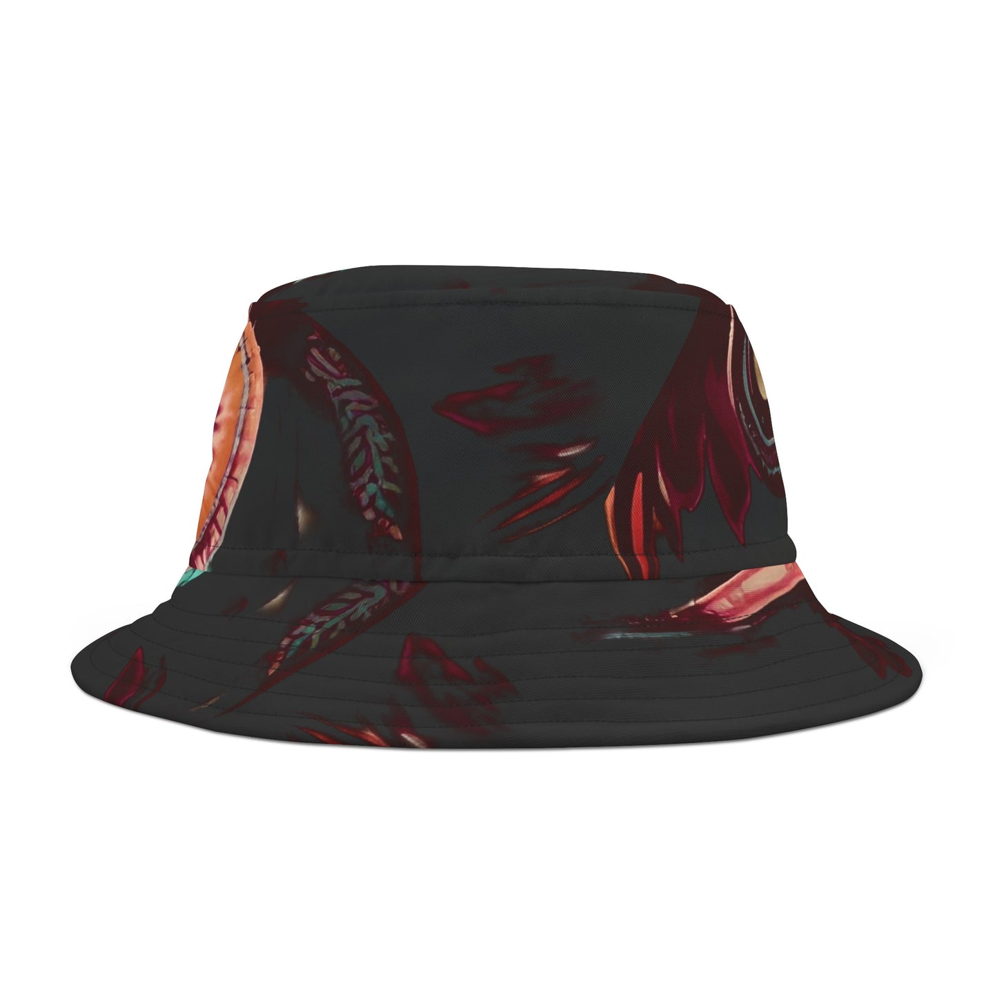 Black Breeze Hat | Personalized Bucket Hat | Yan Acq Apparel