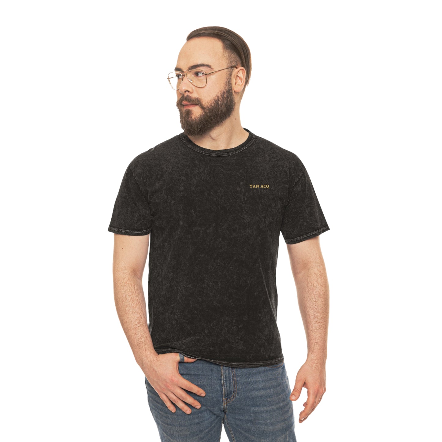 Custom Printed T-Shirt | Mineral Wash T-Shirt | Yan Acq Apparel