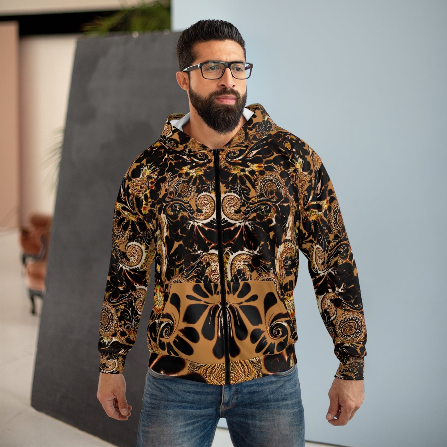 Zipped Fleece Jacket | Custom Fleece Hoodie | Yan Acq Apparel