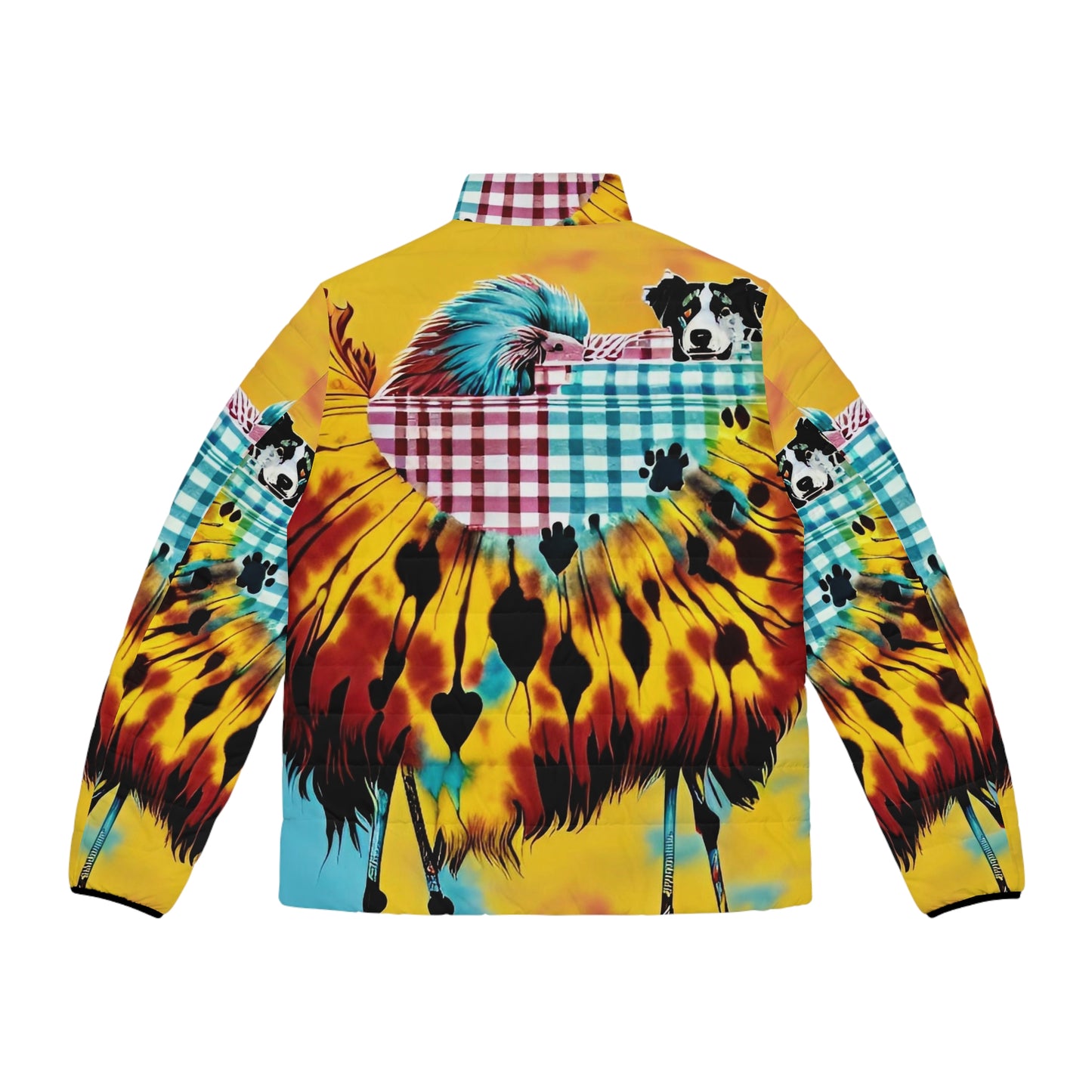Soft-lined Puffer Jacket | Personalized Winter Coat | Yan Acq Apparel