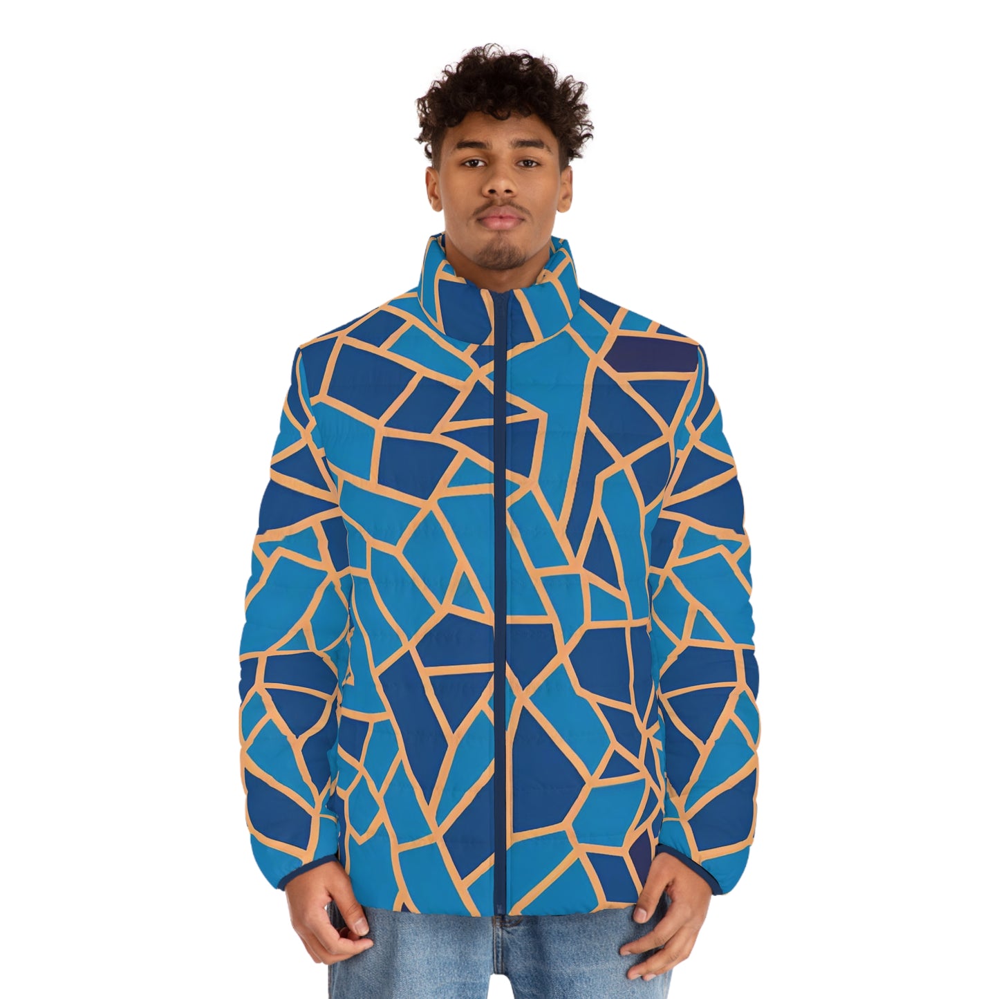 Polyester Puffer Jacket | Quilted Lining Jacket | Yan Acq Apparel