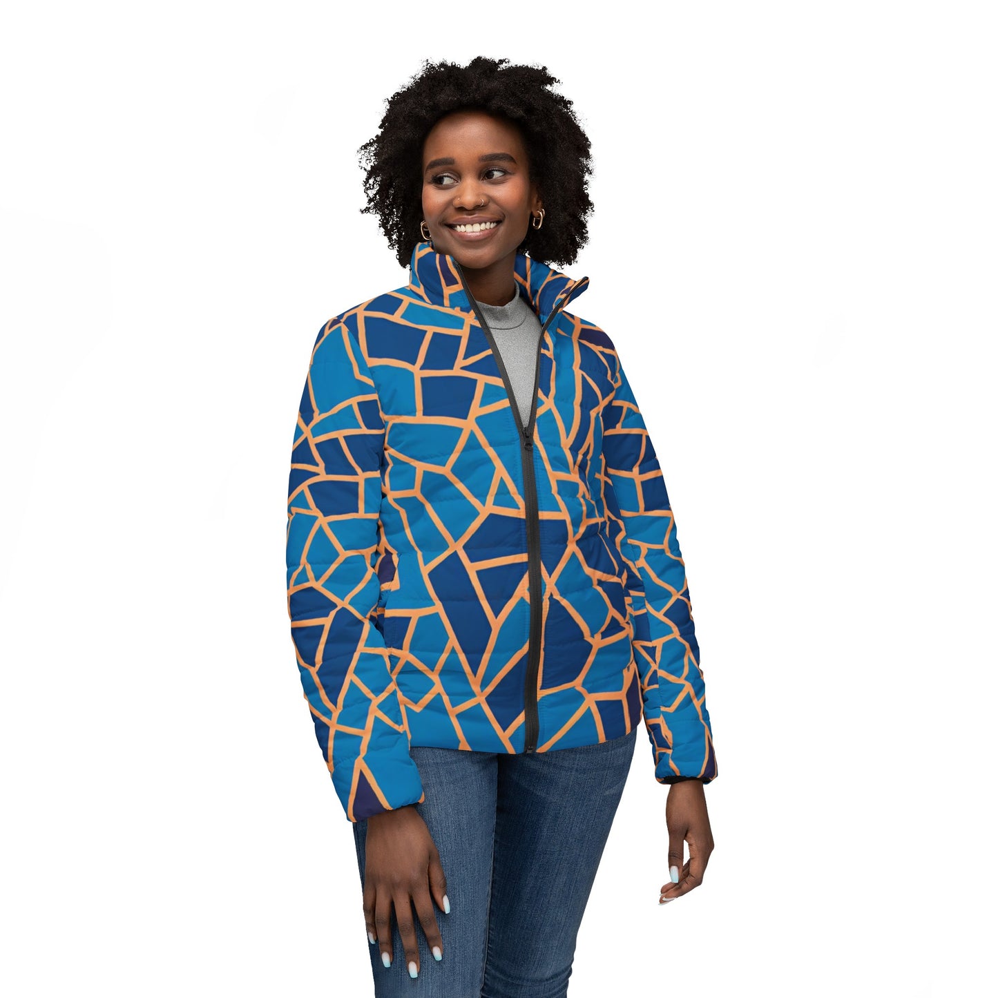 Full Front Zipper Jacket | Puffer Jacket | Yan Acq Apparel