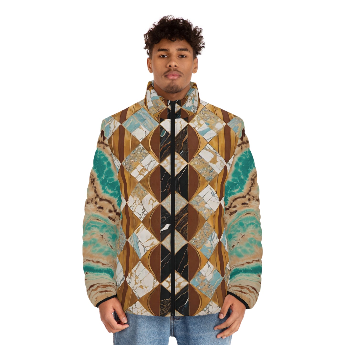 Brownstone Puffer Jacket | Man's Puffer Jacket | Yan Acq Apparel