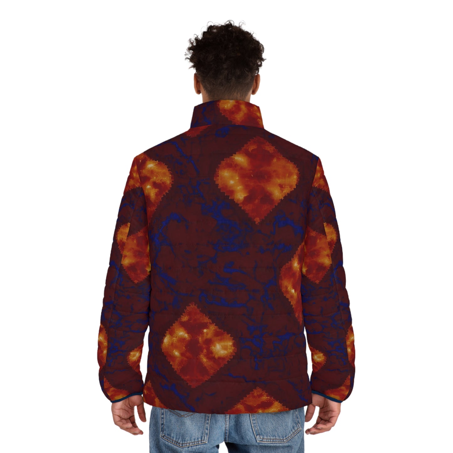 Men's Lightening Jacket | Soft Touch Puffer Jacket | Yan Acq Apparel