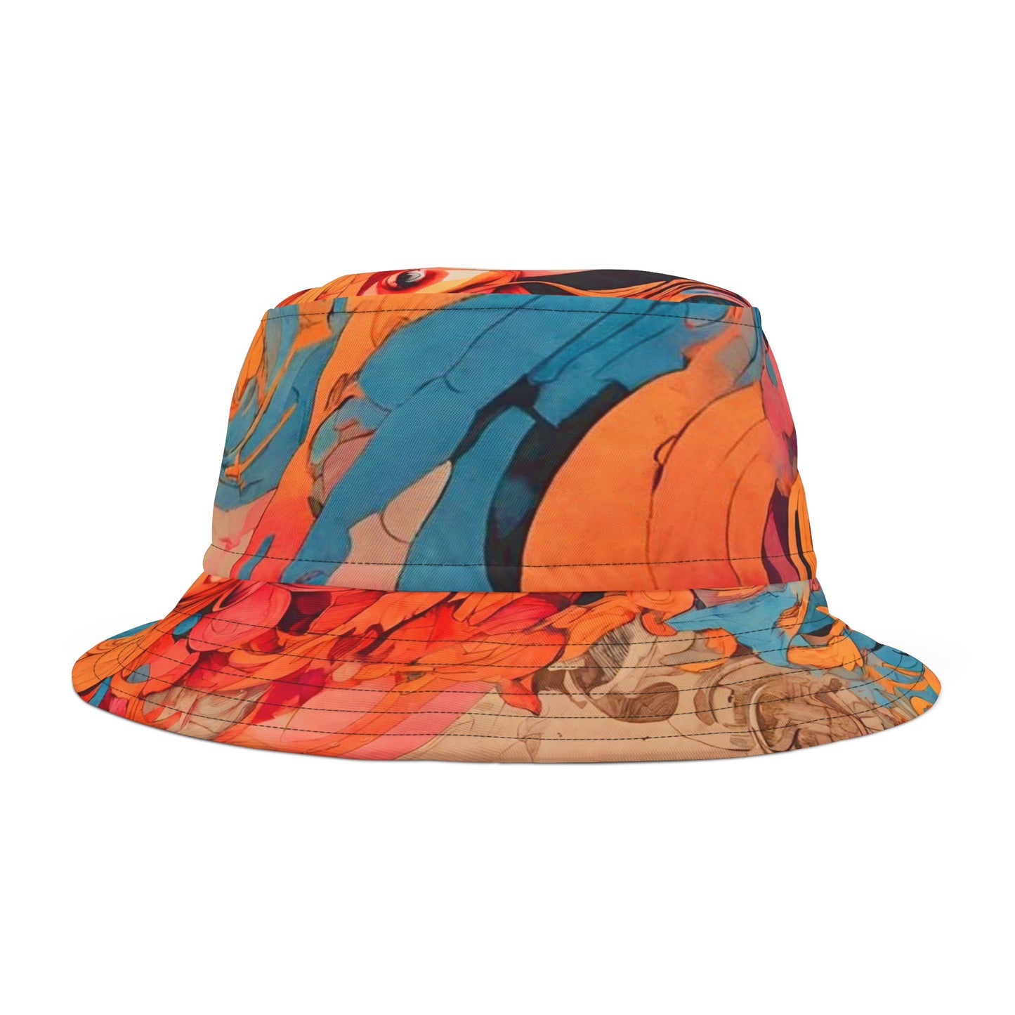 Unique Printed Hat | Personalized Bucket Hat | Yan Acq Apparel