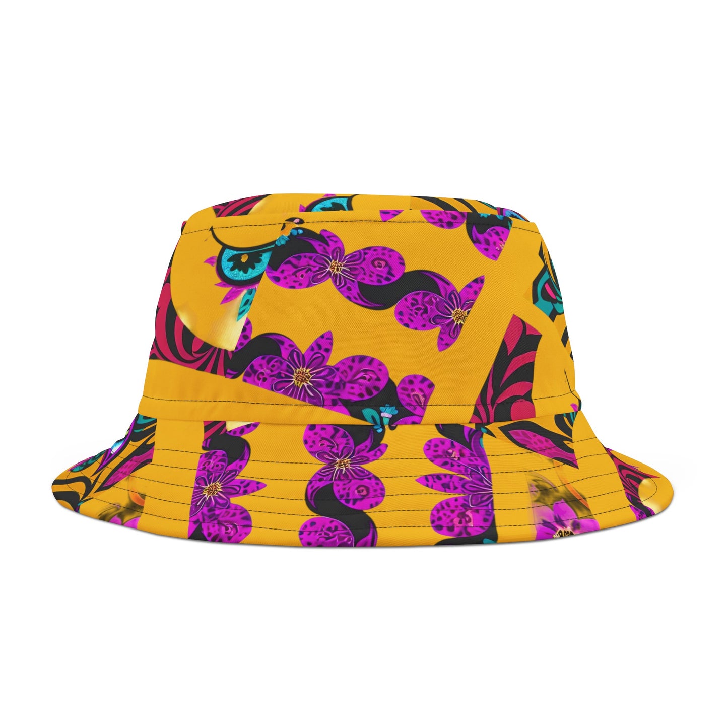 Custom Bucket Hat | Printed Floral Hat | Yan Acq Apparel