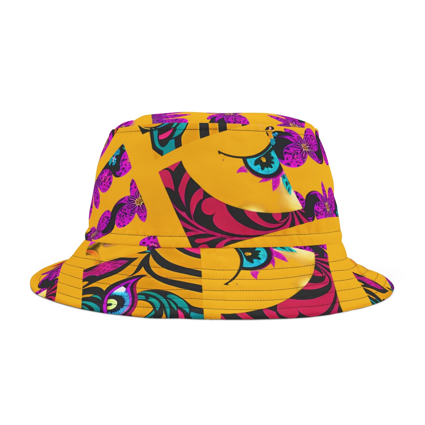 Custom Bucket Hat | Printed Floral Hat | Yan Acq Apparel