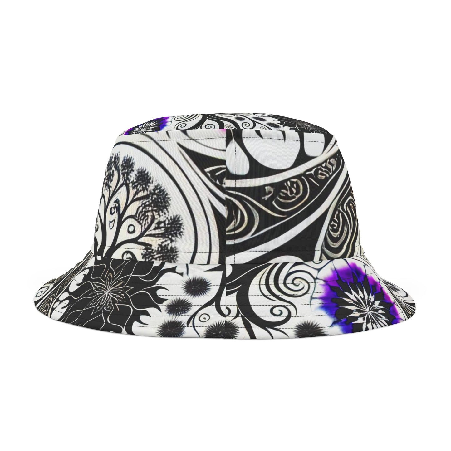 Black Night Hat | Custom Bucket Hat USA | Yan Acq Apparel
