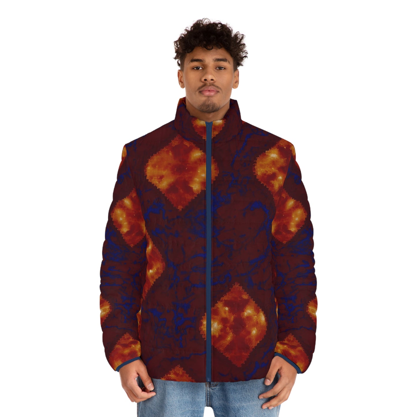 Men's Lightening Jacket | Soft Touch Puffer Jacket | Yan Acq Apparel