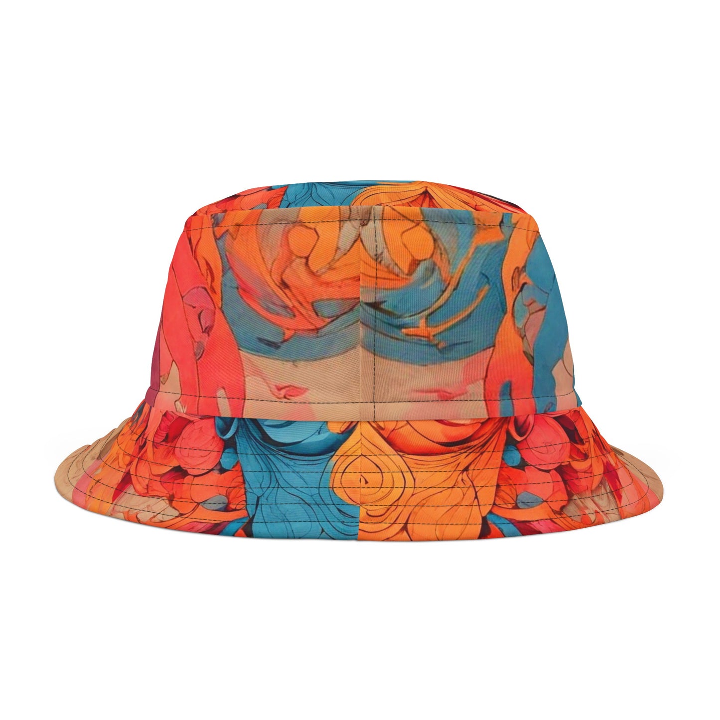 Unique Printed Hat | Personalized Bucket Hat | Yan Acq Apparel
