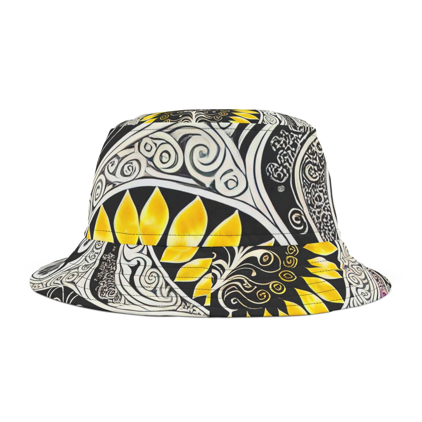 Black Night Hat | Custom Bucket Hat USA | Yan Acq Apparel