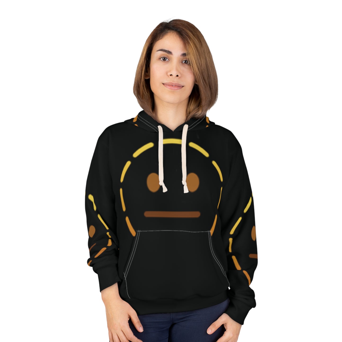 Black Pullover Hoodie | Customizable Pullover Hoodie | Yan Acq Apparel