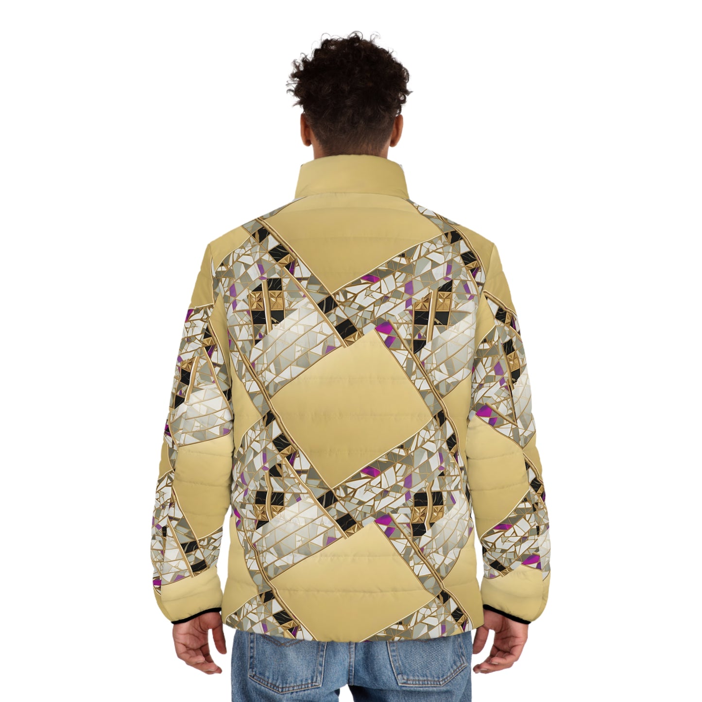 Standup collar winter jacket | Stylish puffer jacket | Yan Acq Apparel