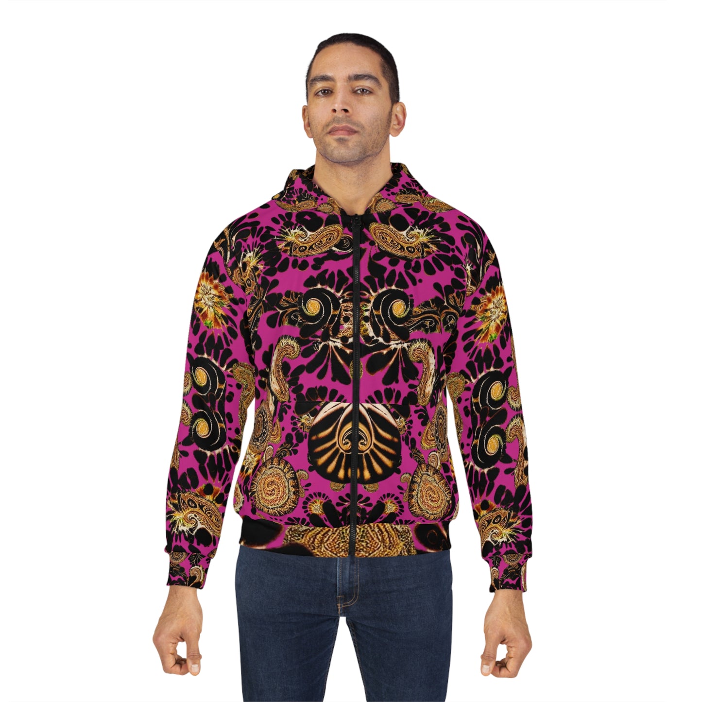 Zipped Fleece Jacket | Custom Winter Jacket | Yan Acq Apparel