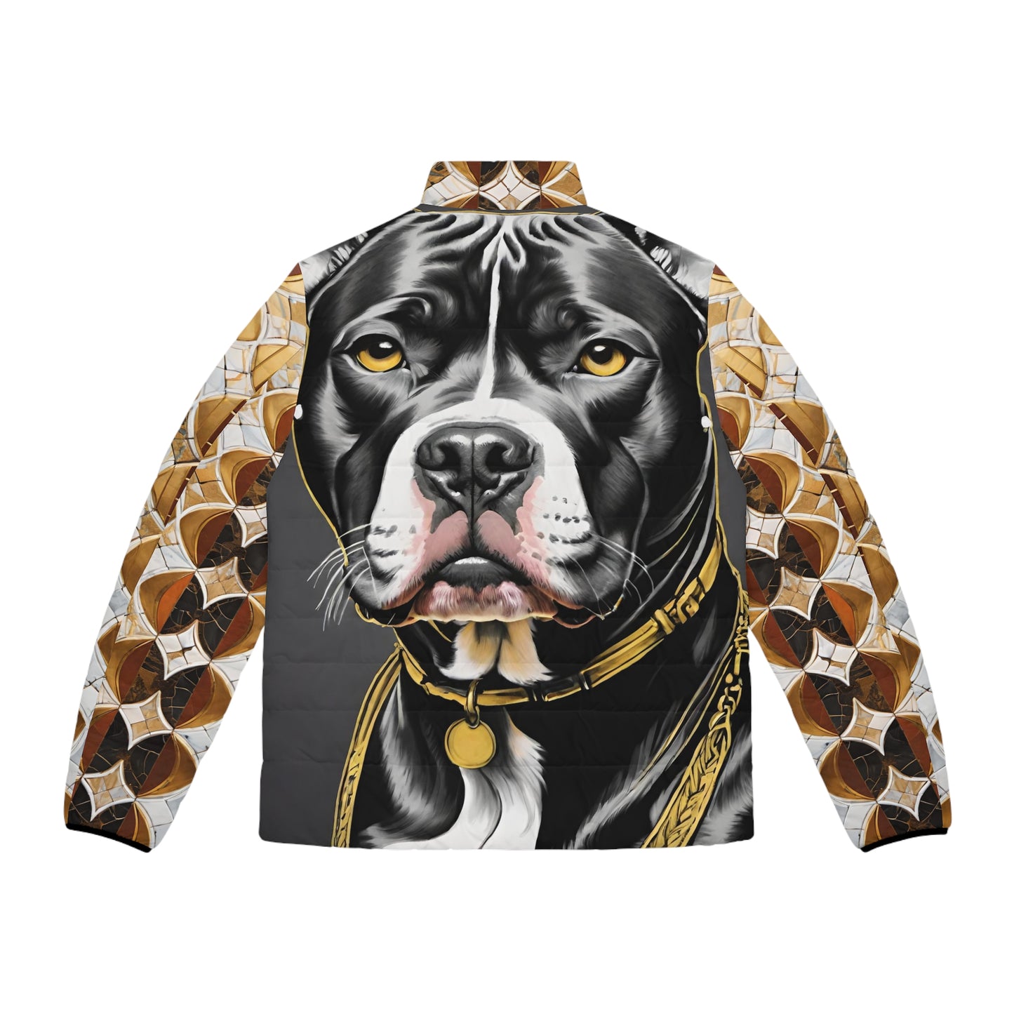 Zipper Puffer Jacket | Long Sleeves Puffer Jacket | Yan Acq Apparel
