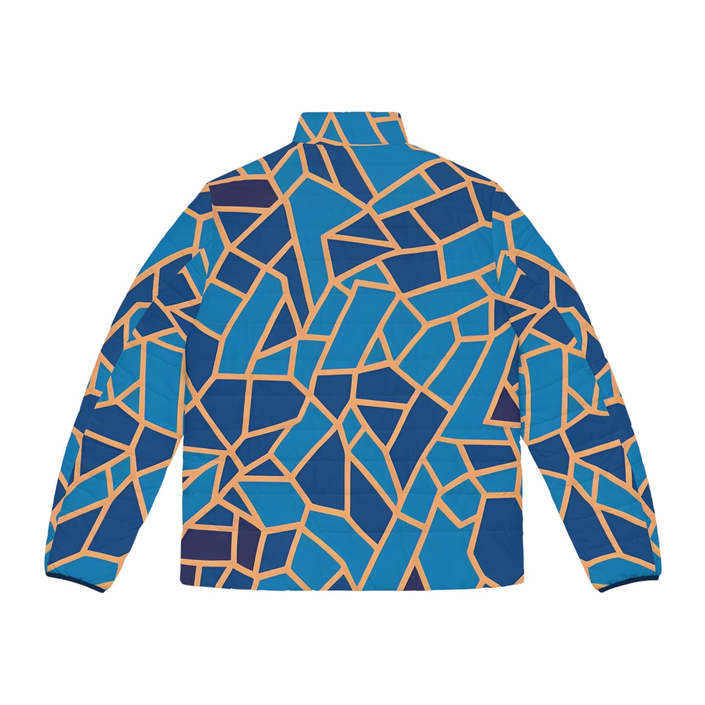 Polyester Puffer Jacket | Quilted Lining Jacket | Yan Acq Apparel