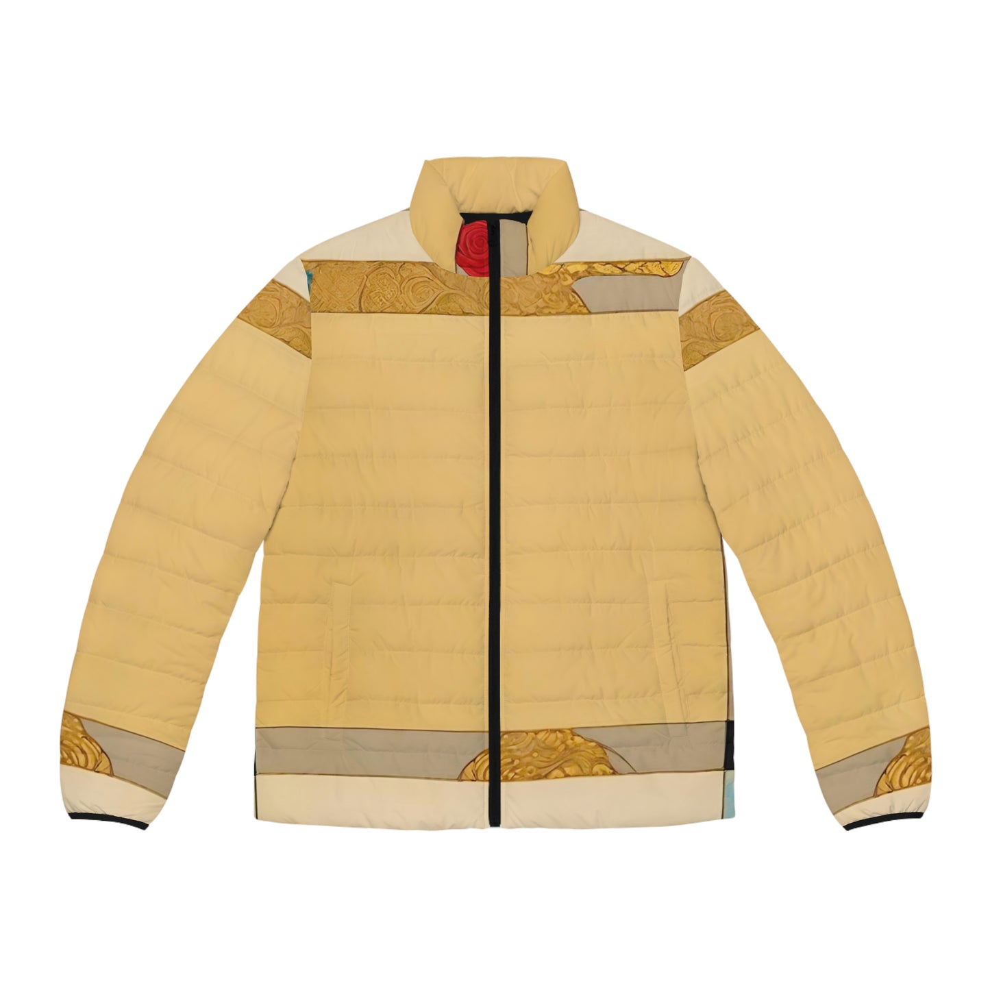 Yellow Puffer Jacket | Varsity Jacket | Yan Acq Apparel