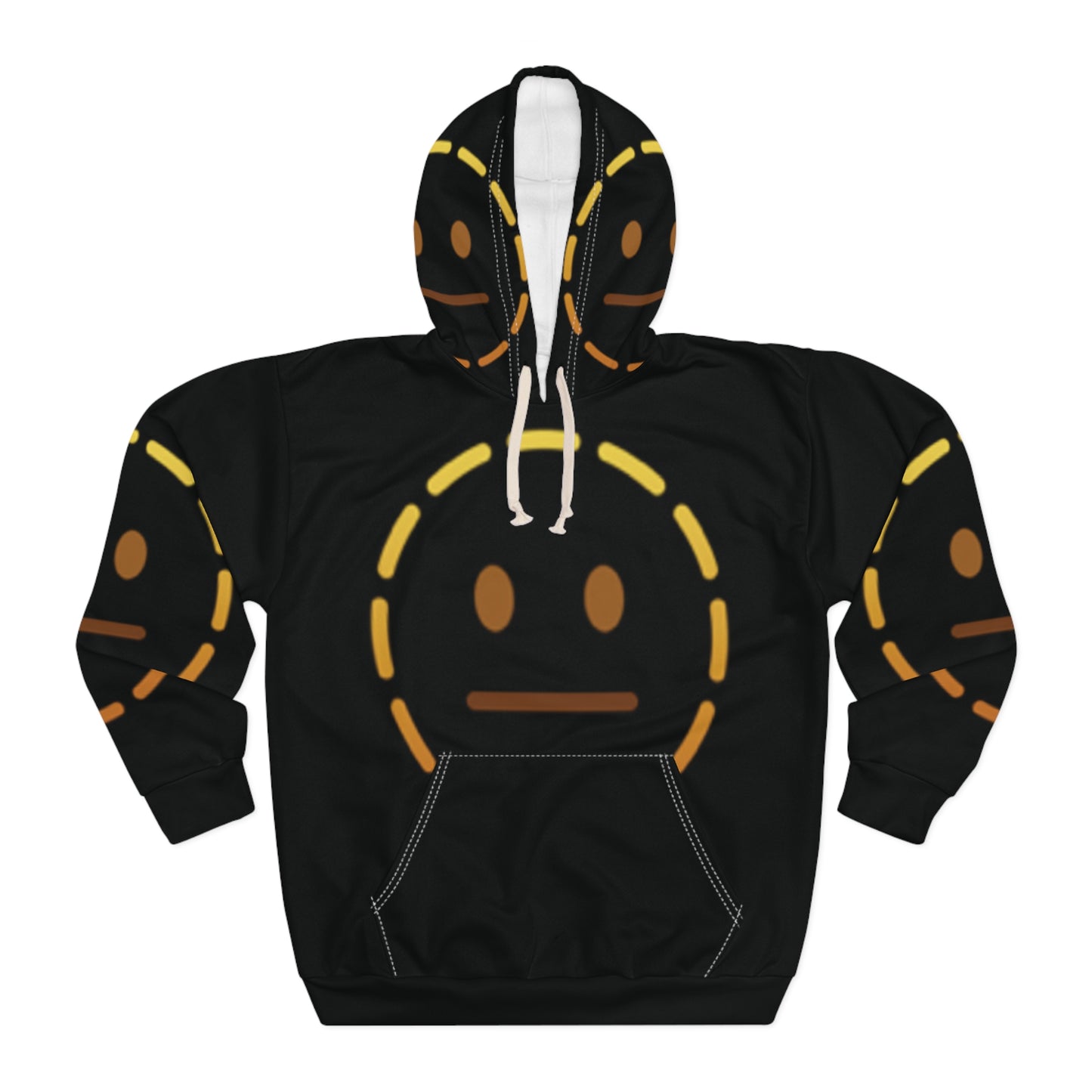 Black Pullover Hoodie | Customizable Pullover Hoodie | Yan Acq Apparel