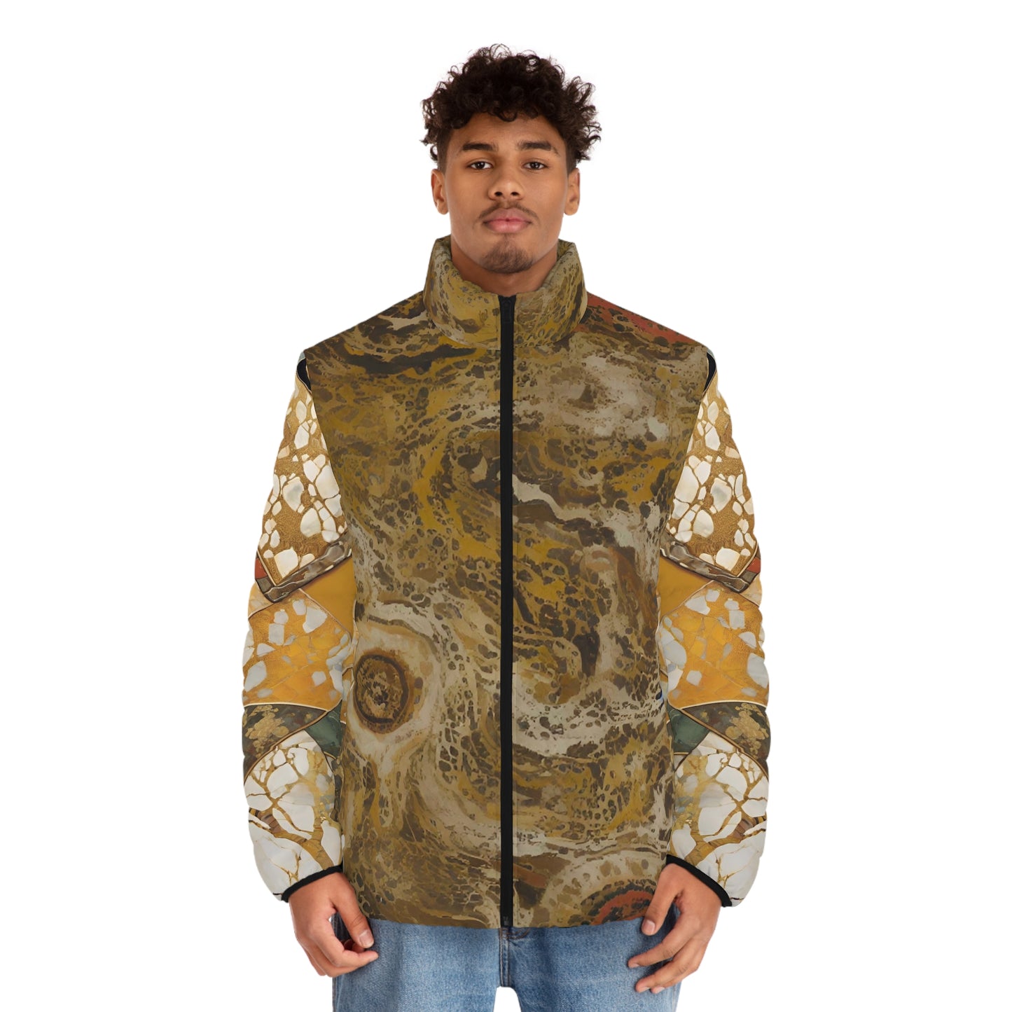 Custom Printed Puffer Jacket | Custom Printed Jacket | Yan Acq Apparel