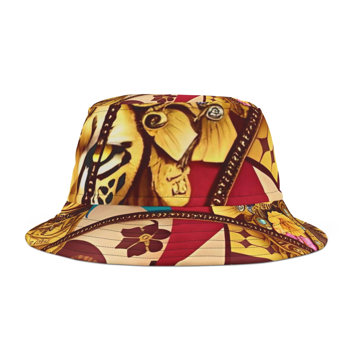 Custom Stitching Hat | Tiger Glam Hat | Yan Acq Apparel