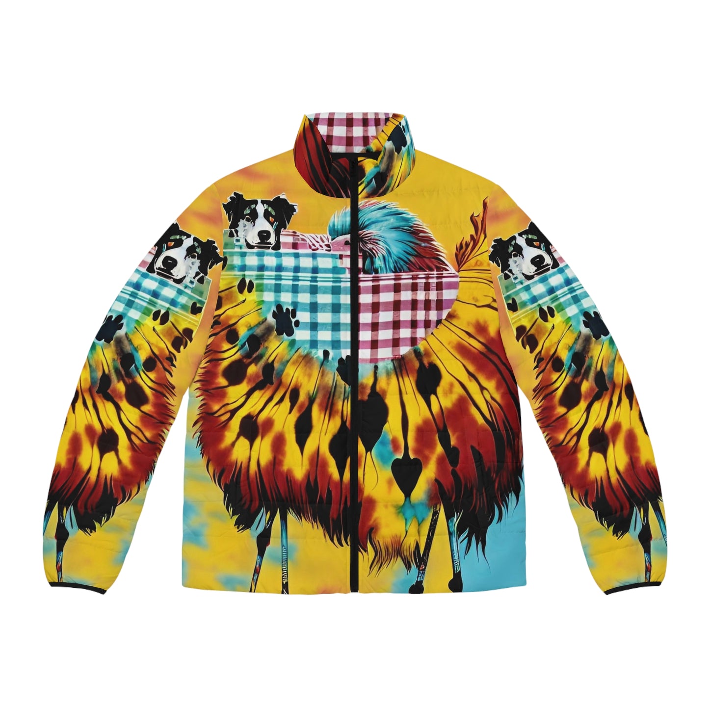 Soft-lined Puffer Jacket | Personalized Winter Coat | Yan Acq Apparel