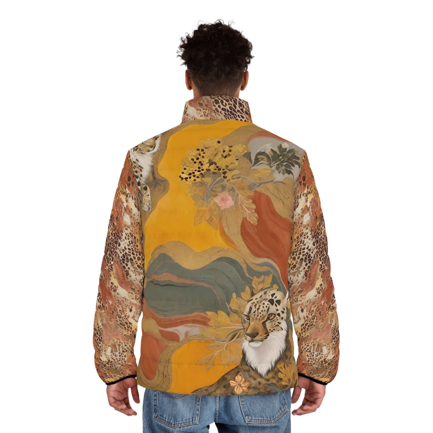 Black Zippered Jacket | Polyester Puffer Jacket | Yan Acq Apparel