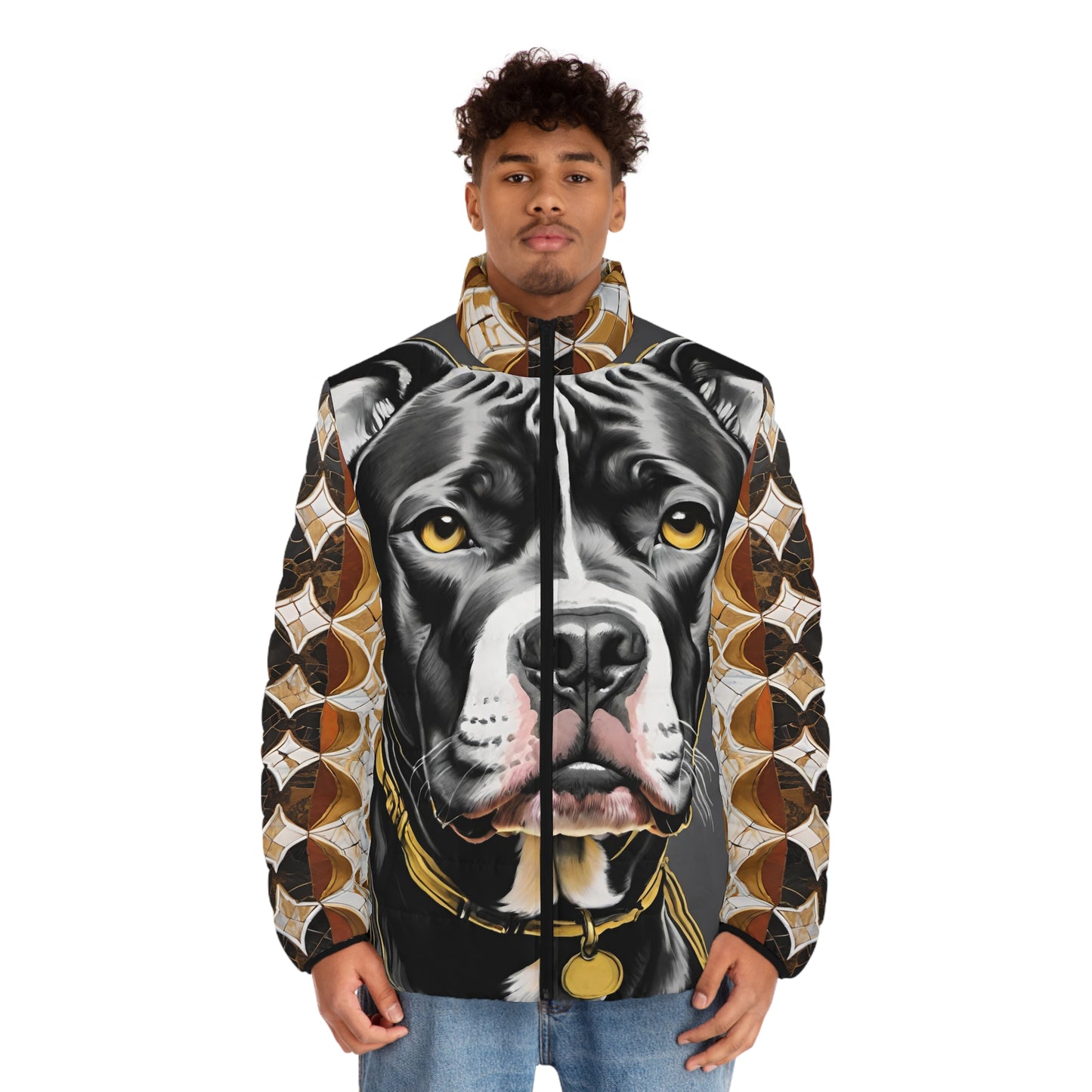 Zipper Puffer Jacket | Long Sleeves Puffer Jacket | Yan Acq Apparel
