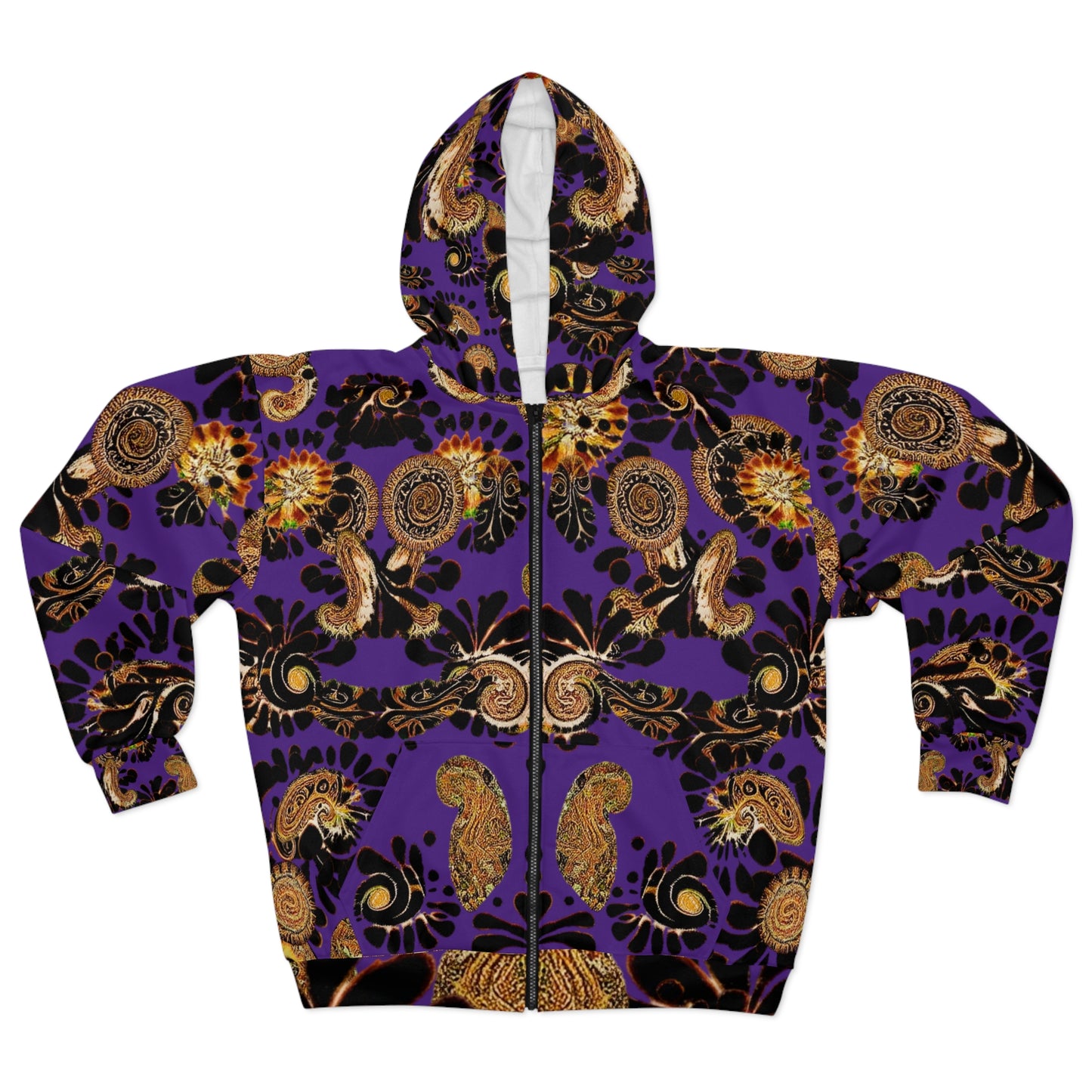 Printed Fleece Jacket | Men's Fleece Jacket | Yan Acq Apparel