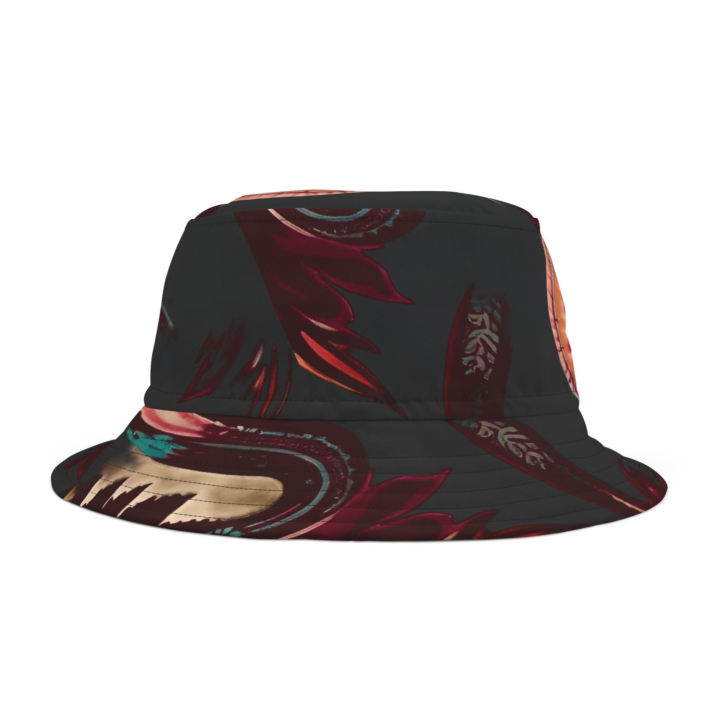 Black Breeze Hat | Personalized Bucket Hat | Yan Acq Apparel