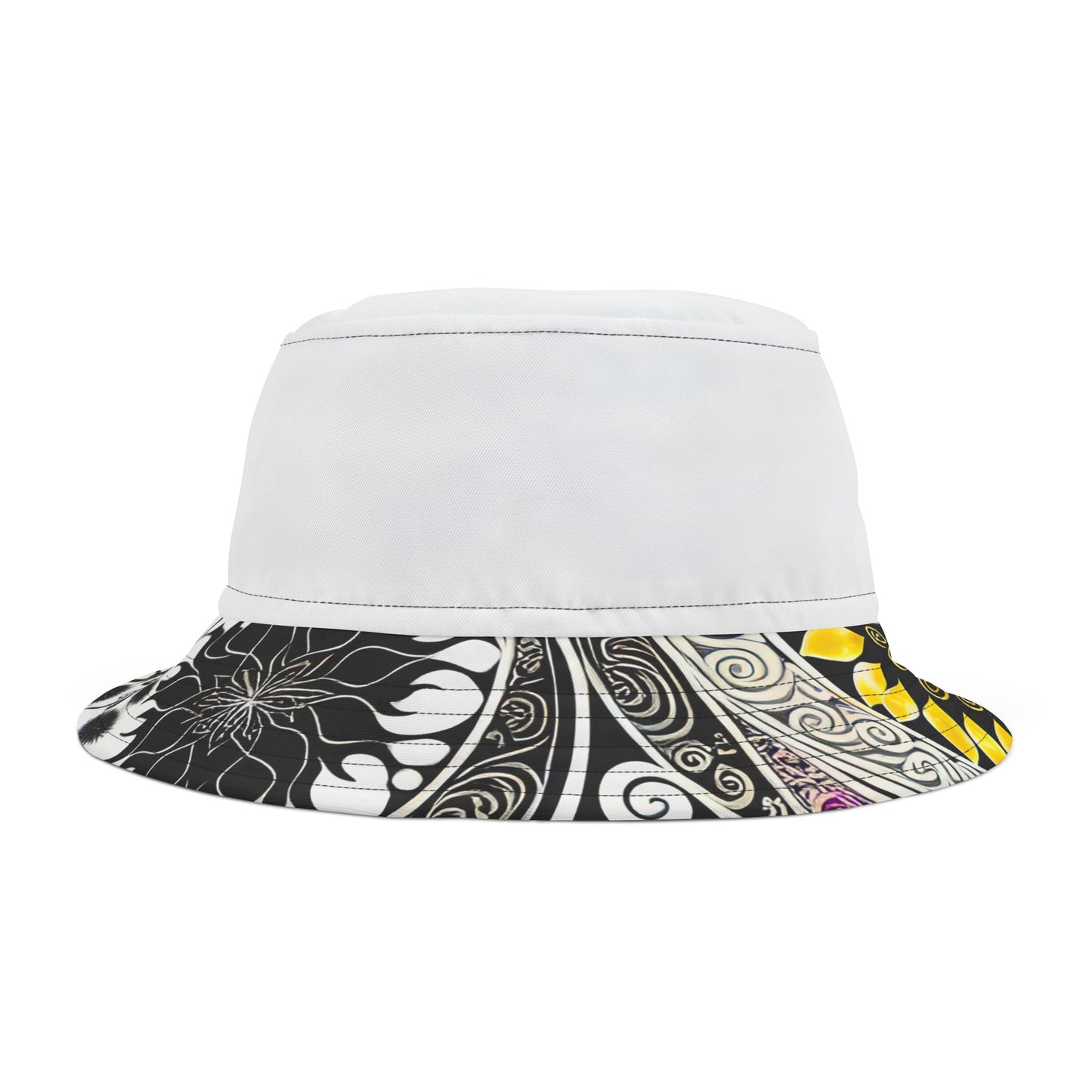 White Bucket Hat | Trendy Personalized Hat | Trendy Personalized Hat