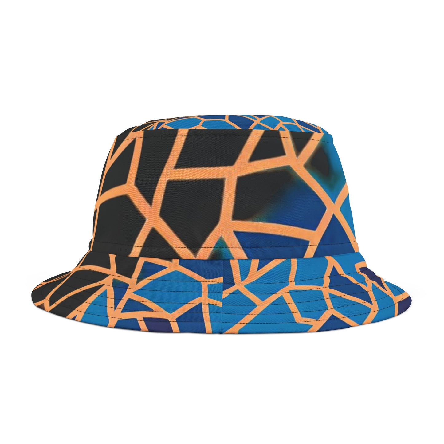 Black & Blue Bucket Hat | Bucket Hat | Yan Acq Apparel