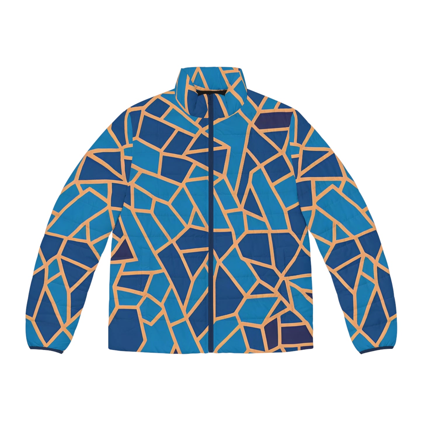 Polyester Puffer Jacket | Quilted Lining Jacket | Yan Acq Apparel