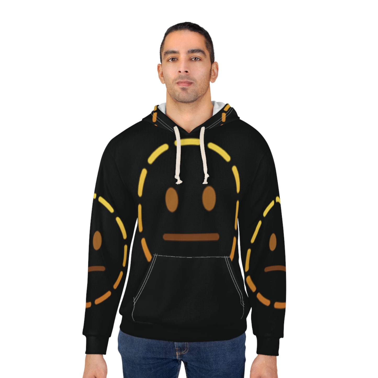 Black Pullover Hoodie | Customizable Pullover Hoodie | Yan Acq Apparel