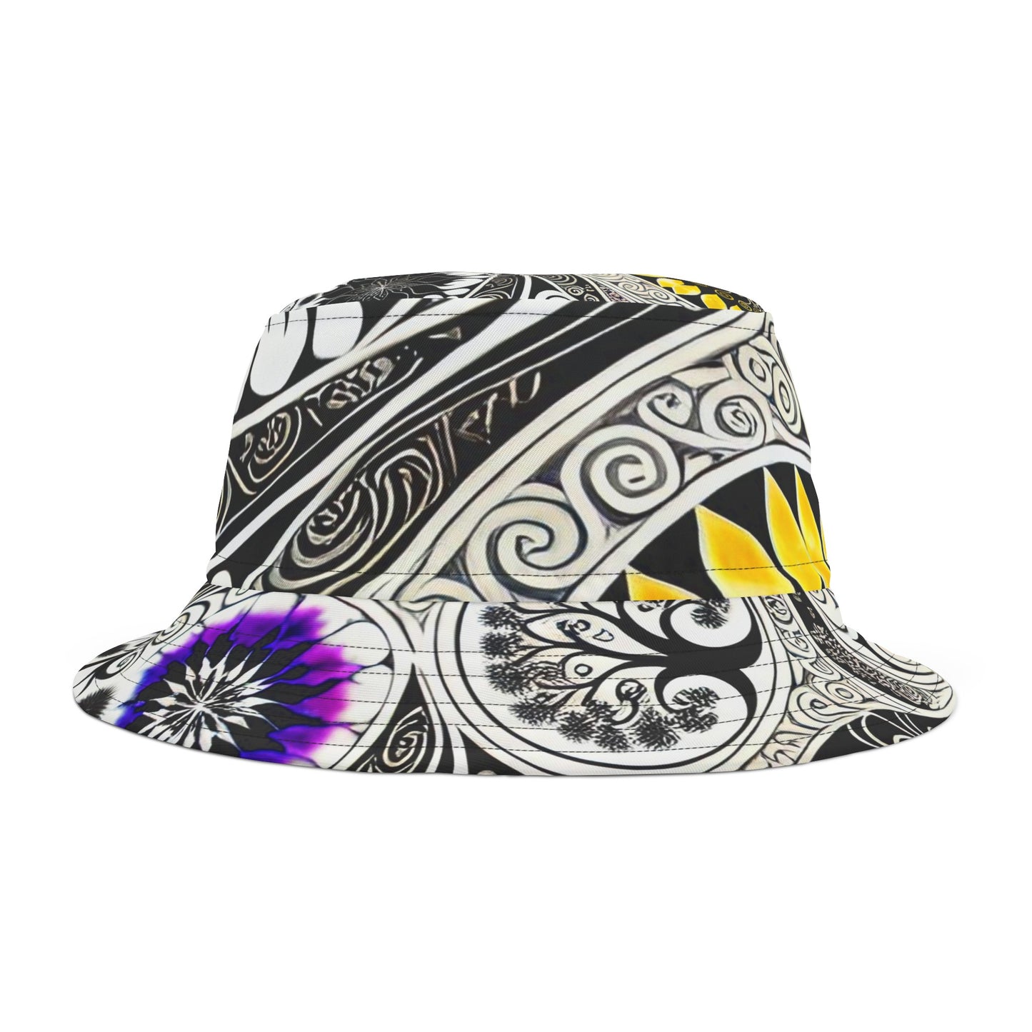Black Night Hat | Custom Bucket Hat USA | Yan Acq Apparel