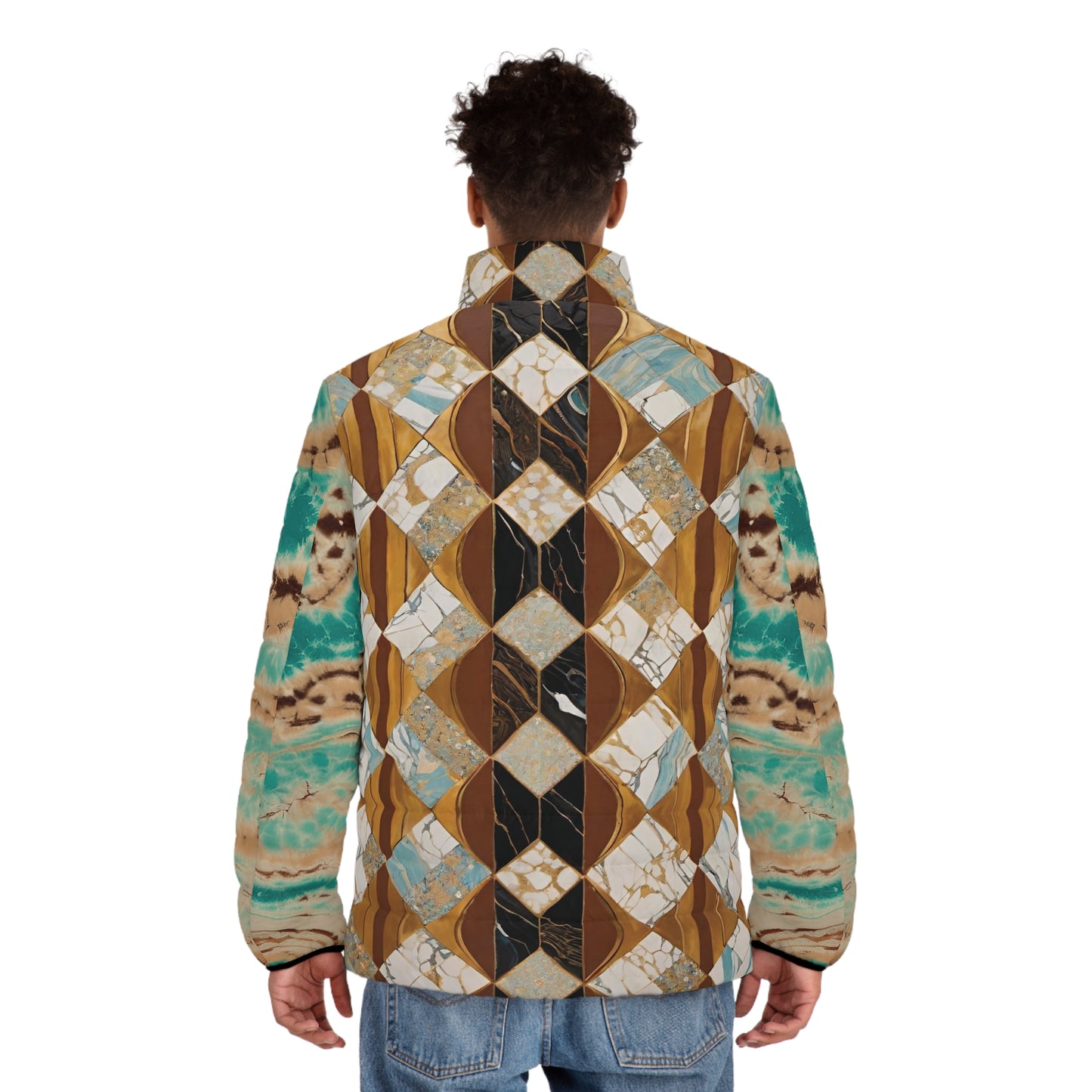 Brownstone Puffer Jacket | Man's Puffer Jacket | Yan Acq Apparel