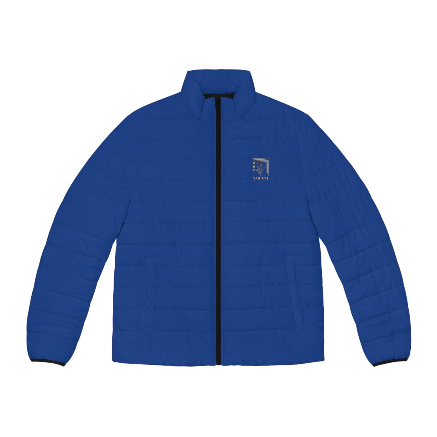 Blue Puffer Jacket | Blue Fleece Jacket | Yan Acq Apparel