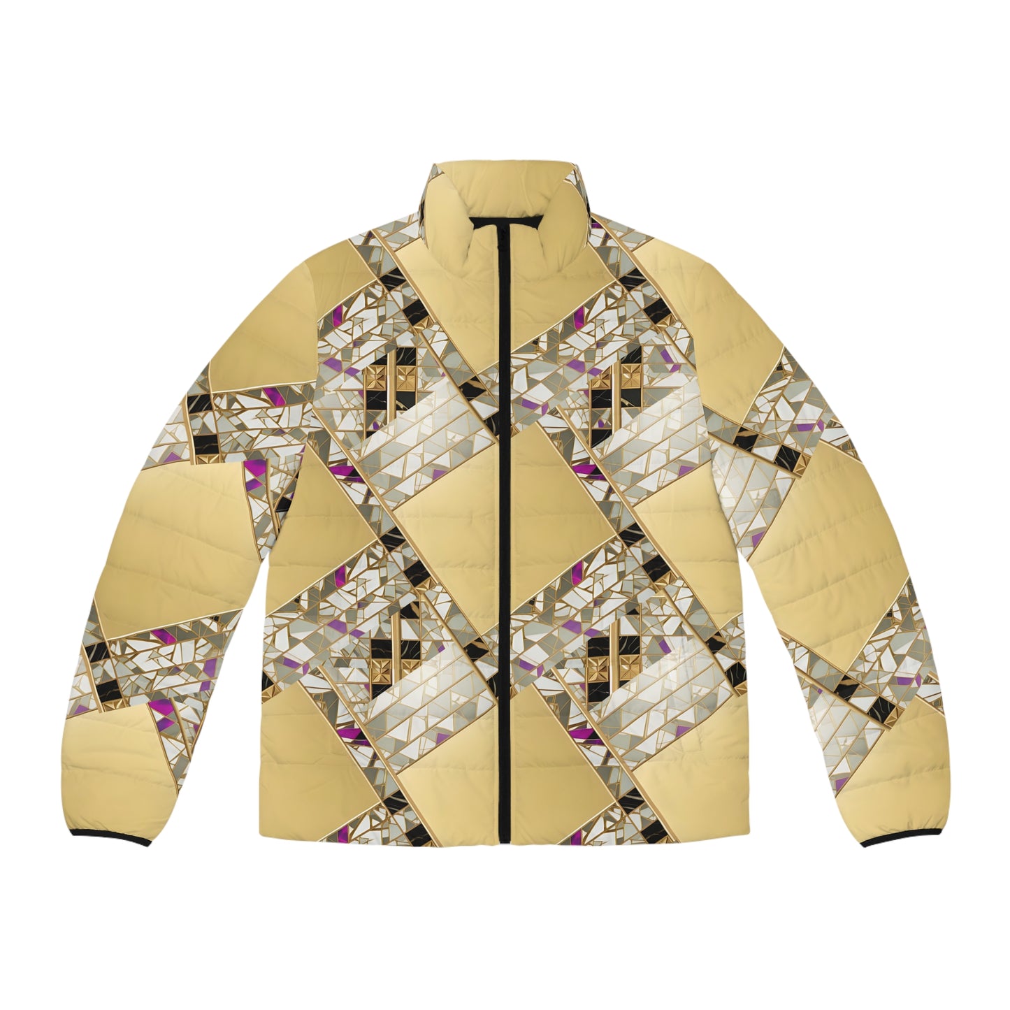 Standup collar winter jacket | Stylish puffer jacket | Yan Acq Apparel