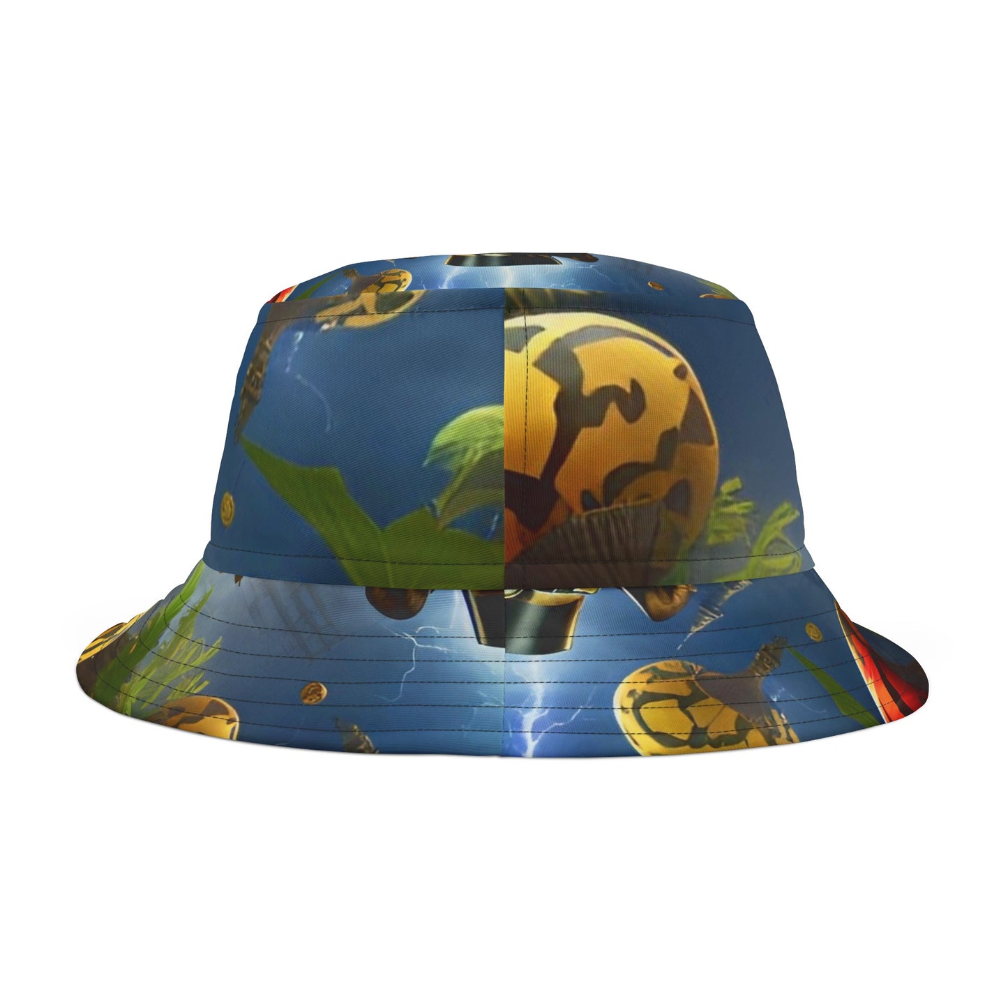 Tiger Warrior Bucket Hat | Personalized Bucket Hat | Yan Acq Apparel