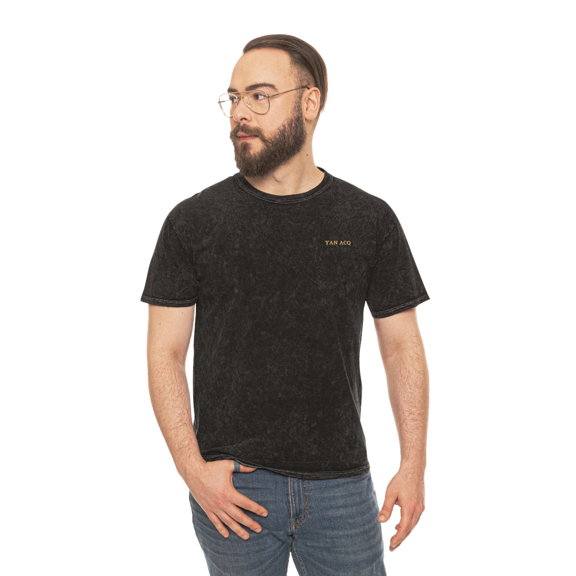 Custom Printed T-Shirt | Mineral Wash T-Shirt | Yan Acq Apparel