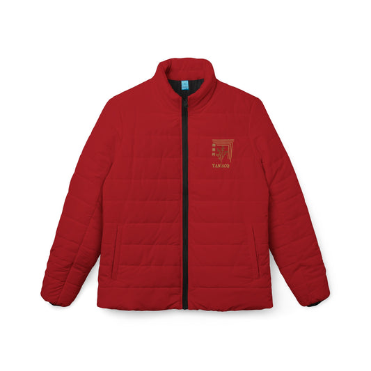 Red Puffer Jacket | Custom Red Jacket | Yan Acq Apparel