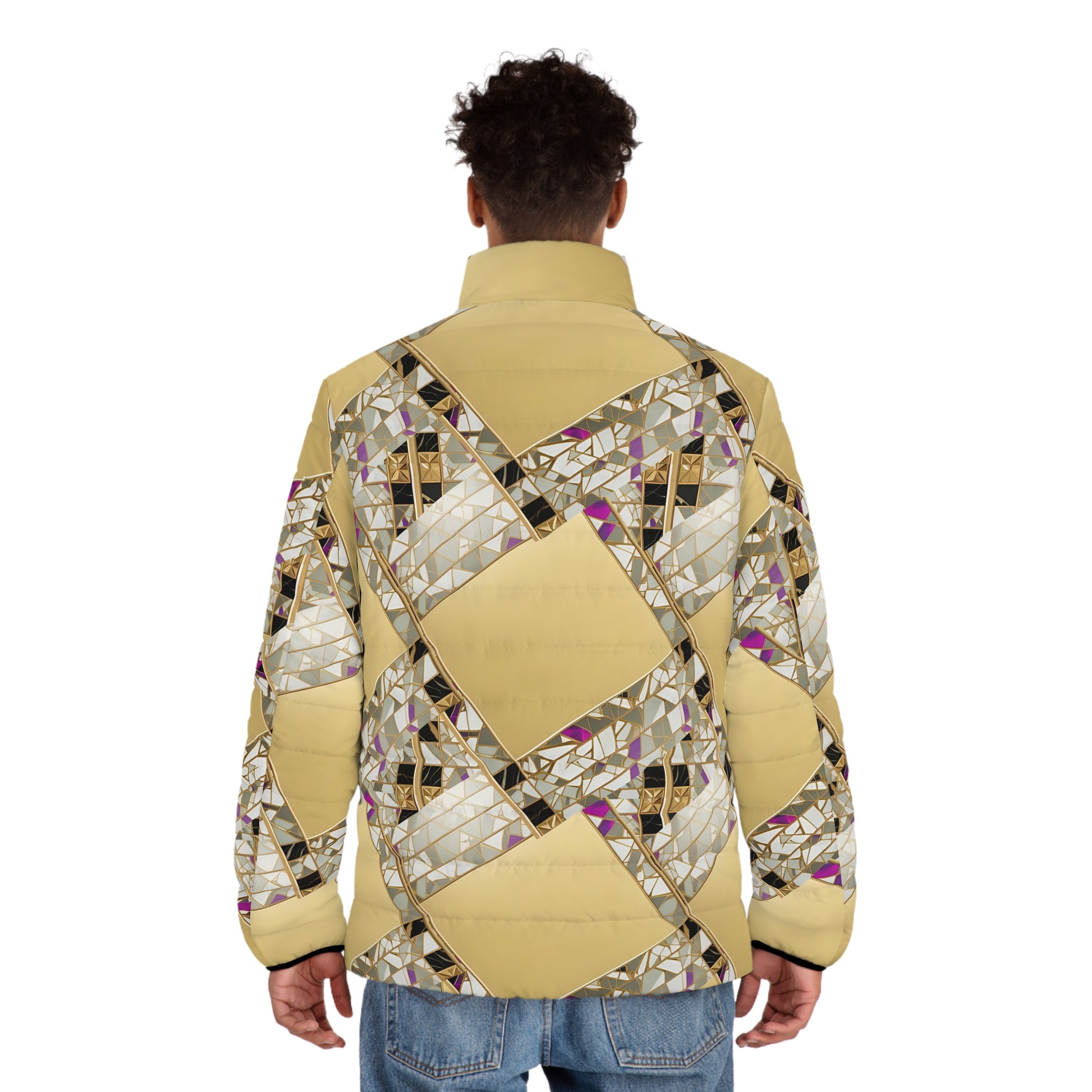 Standup collar winter jacket | Stylish puffer jacket | Yan Acq Apparel