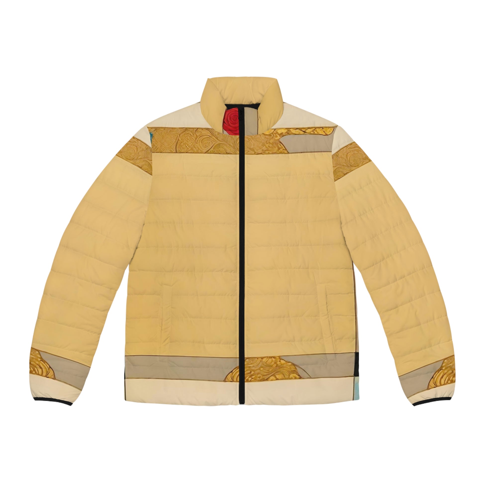 Yellow Puffer Jacket | Varsity Jacket | Yan Acq Apparel