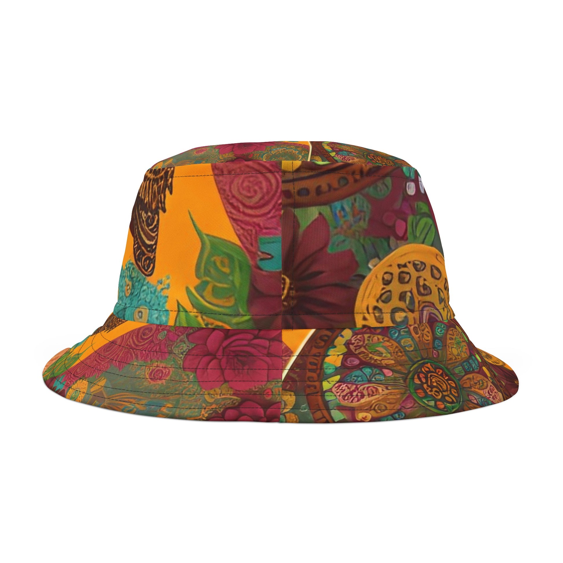 Handcrafted Birdhouse Hat | Boho Birdhouse Hat | Yan Acq Apparel