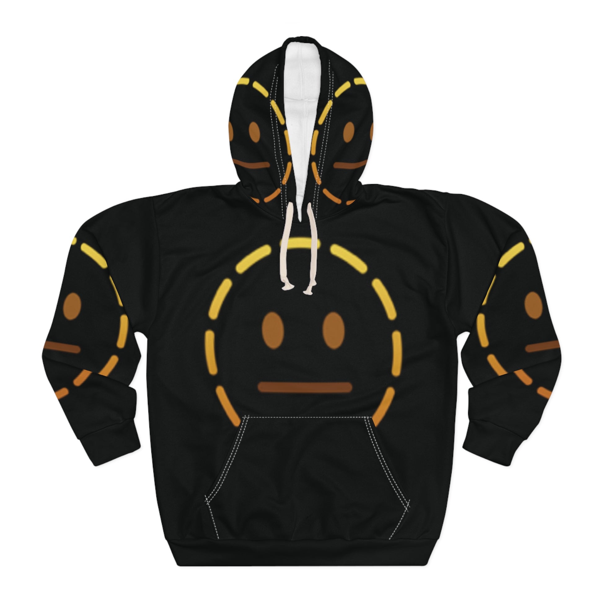 Black Pullover Hoodie | Customizable Pullover Hoodie | Yan Acq Apparel