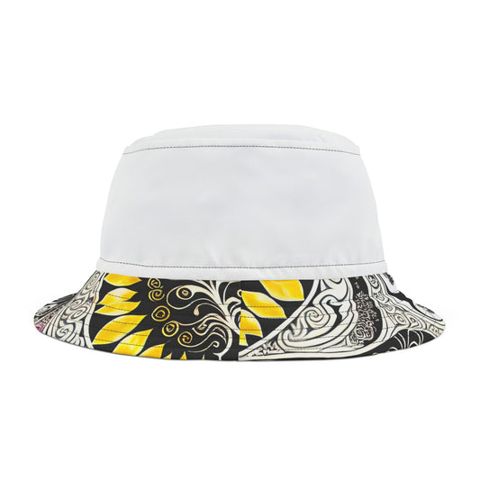 White Bucket Hat | Trendy Personalized Hat | Trendy Personalized Hat