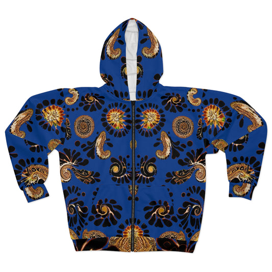 Printed Zipped Jacket | Men's Zipped Jacket | Yan Acq Apparel